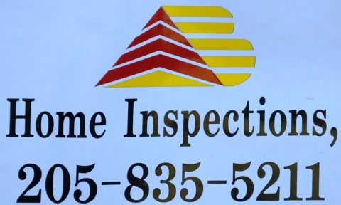 A sign for home inspections in the city of los angeles.